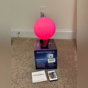 Moon Lamp with Remote